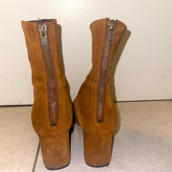 Free People Suede Booties - Picture 3 of 4